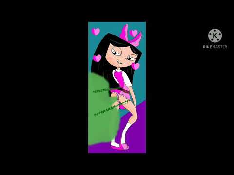 shortfartsvid: Isabella farts (Phineas and Ferb)