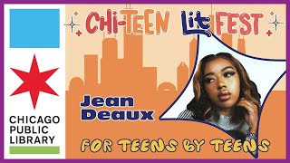 Chat with Jean Deaux: ChiTeen Lit Fest Headliner