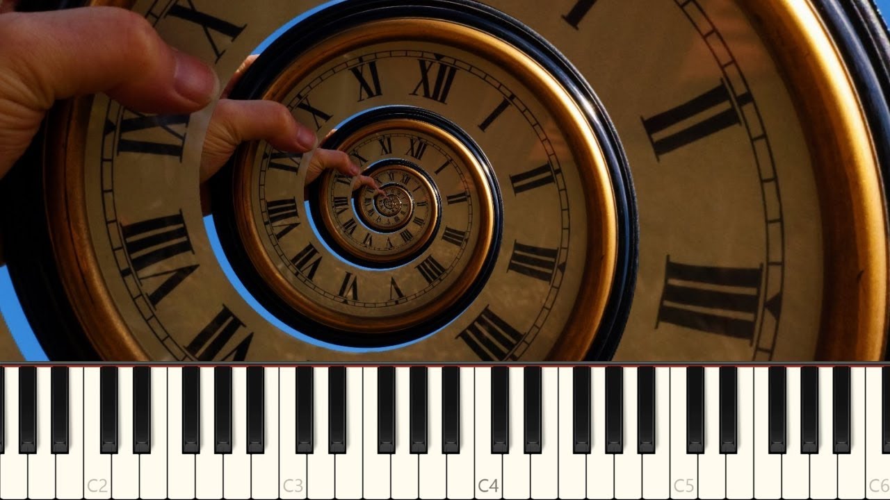 The Beginning of Time - DJ Nate [Piano Tutorial] (Synthesia)