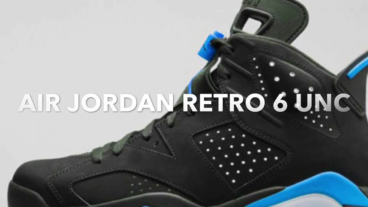 AIR JORDAN RETRO 6 UNC REVIEW + RELEASE DETAILS