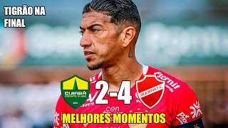 Cuiabá 4 (2x4) 2 Vila Nova - Melhores Momentos - COMPLETO - Copa Verde 2024