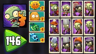 Plants vs. Zombies 3 - Begonia Boulevard Level 146 [No Boosters]