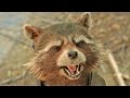 Trash panda guardians of the galaxy vol 2  official first look clip 2017