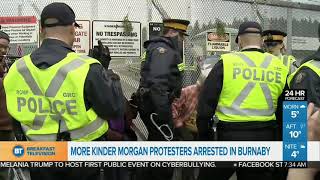More Pipeline Protesters Arrested In Burnaby