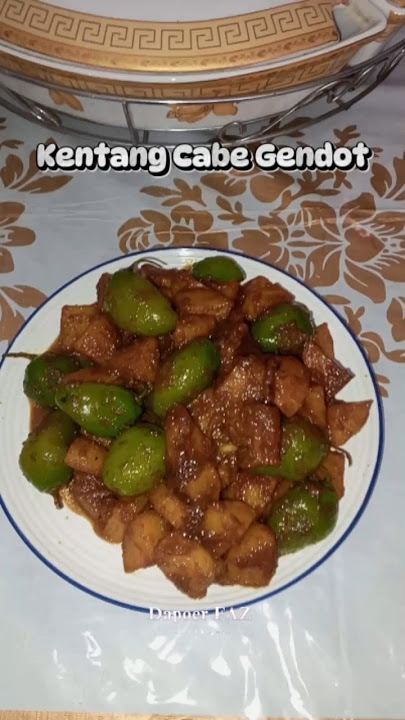 Resep Kentang Cabe Gendot Enak Simpel Praktis Ala Dapoer FAZ #shorts #cooking