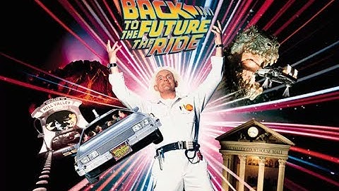 EXTINCT: Back To The Future: The Ride - Universal Studios Hollywood 1995