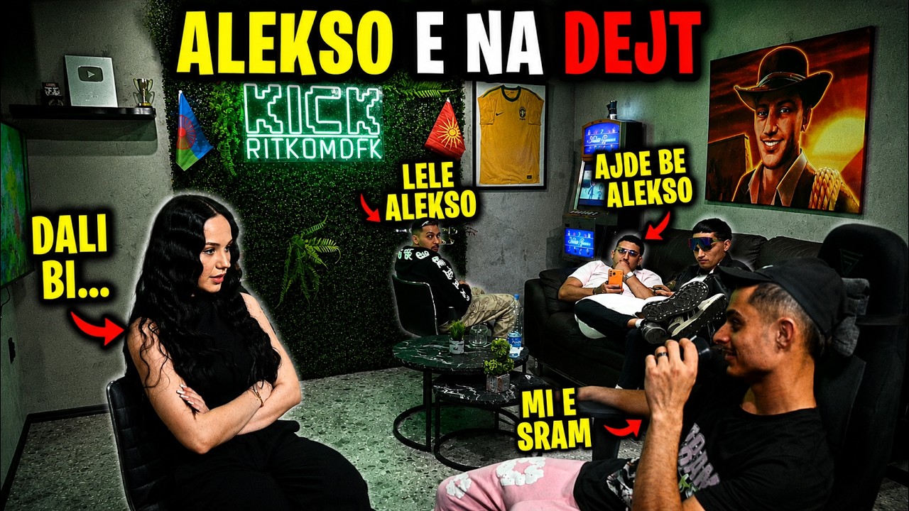 RITKO MDFK I AMET GO GLEDAAT ALEKSO DALI KJE FATI ZENSKA?! **Amet mu ...