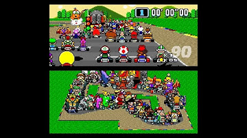 Super Mario Kart... with 101 players!