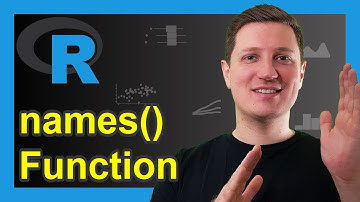 names() Function in R (2 Examples) | How to Get or Set Names of Vector or List | Modify Data Objects