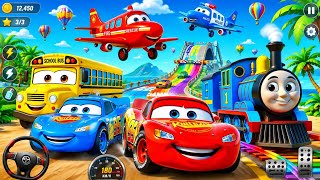 🔥 McQueen Car Racing Game 🏎️ Crazy Speed Race & Impossible Tracks l Insane Stunts & Epic Gameplay screenshot 5