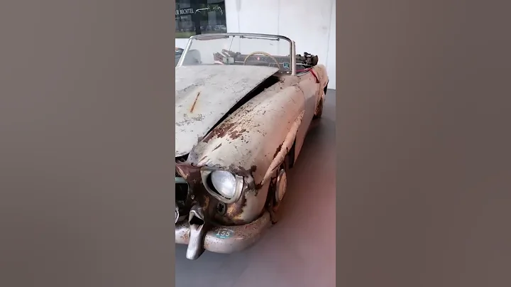 watch complete restoration video on channel, Mercedes Benz classic #190SL #classiccarrestoration