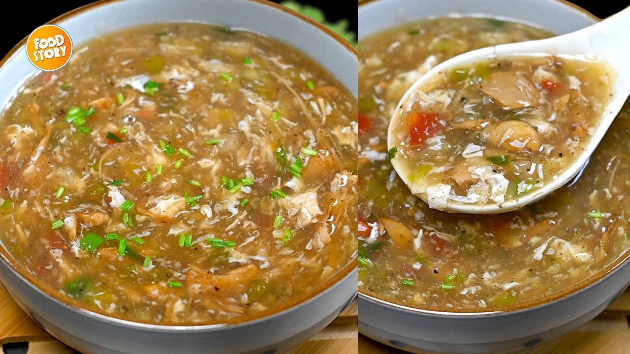 Restaurants Style Hot and Sour Soup Recipe, Winter Special Soup Recipe by Samina Food Story