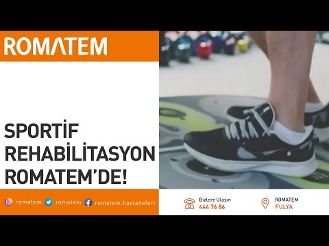 Sportif Rehabilitasyon Romatem'de!