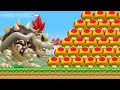 Can Dry Bowser use 999 Mega Mushrooms in New Super Mario Bros. Wii? (HD)