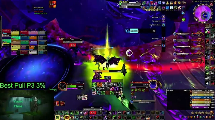 Flare Mythic Dimensius Kill! Havoc Demon Hunter  PoV