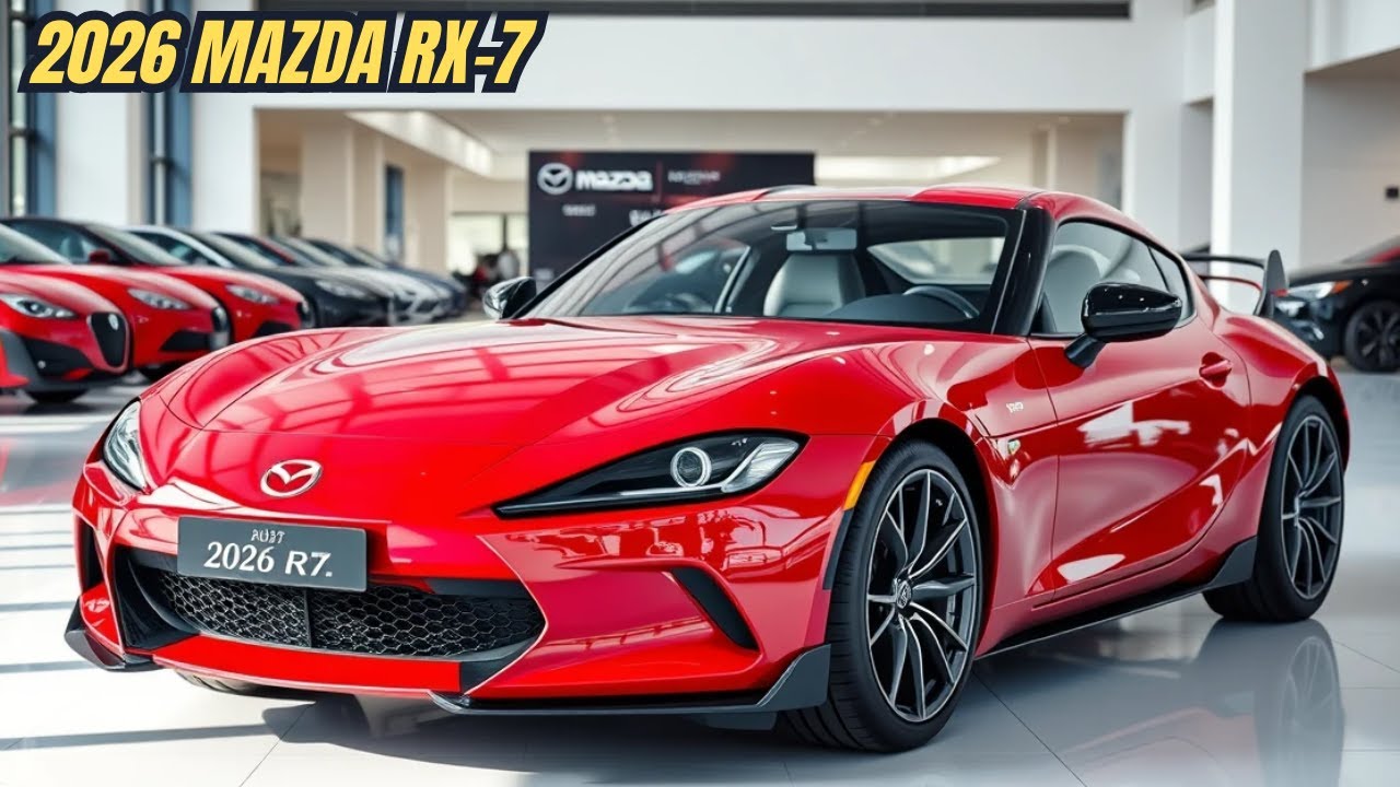 2026 Mazda RX-7 Unleashed - Is This the Best Sports Car of the
