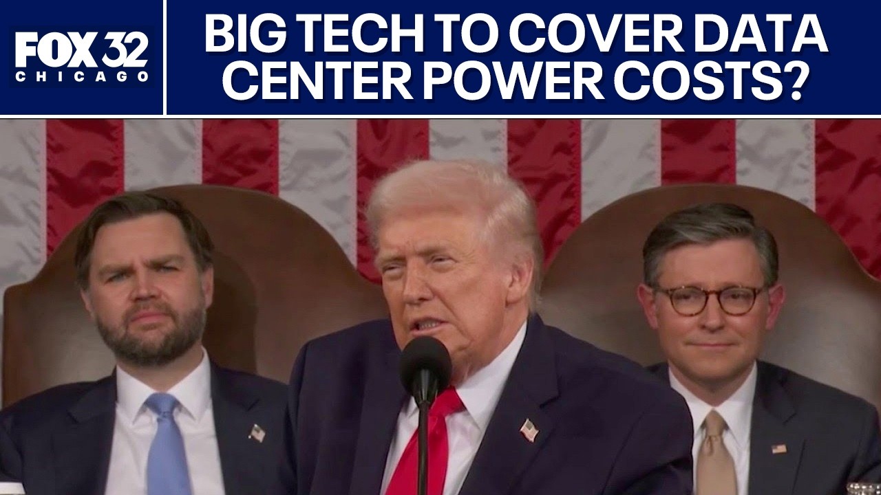 Trump pushes big tech to cover data center power costs amid AI