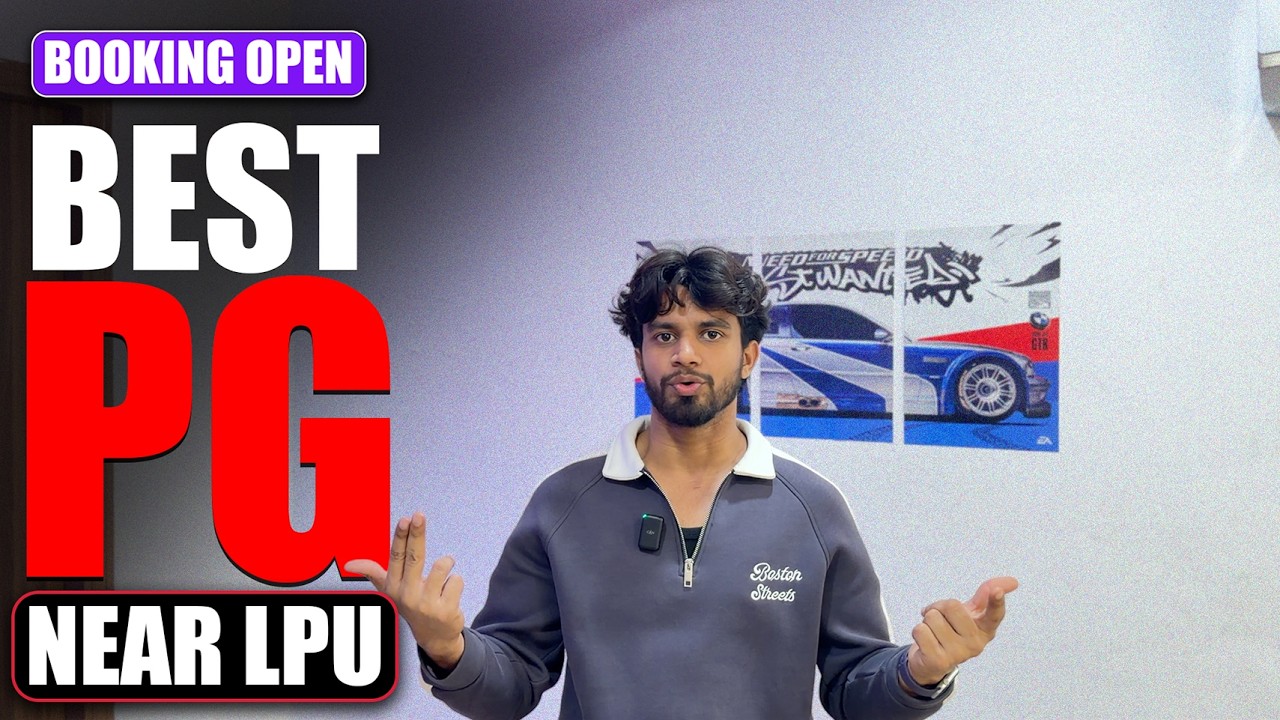 PG Near LPU | Best PG in Law Budget | Sharing Available