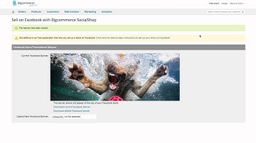 Selling on Facebook: Bigcommerce