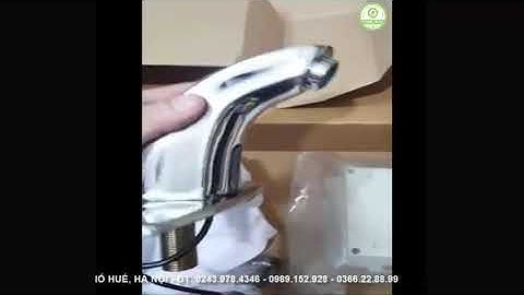 Bộ vòi rửa tay cảm ứng cao cấp - Nhà thông minh Hometech