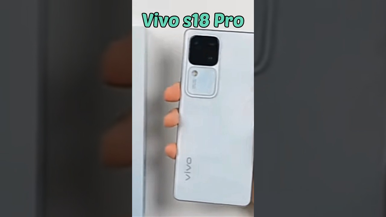 Vivo s18 Pro 😱