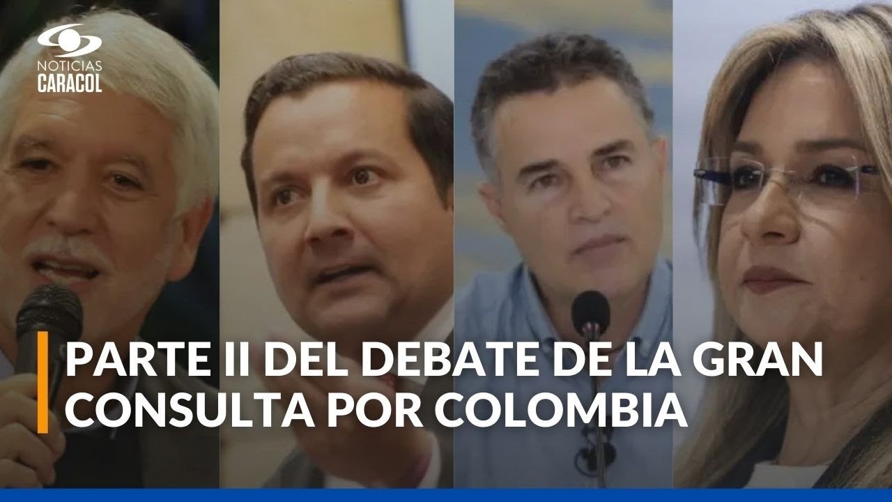El debate de la Gran Consulta por Colombia con Vicky Dávila, Aníbal Gaviria, Peñalosa y David Luna