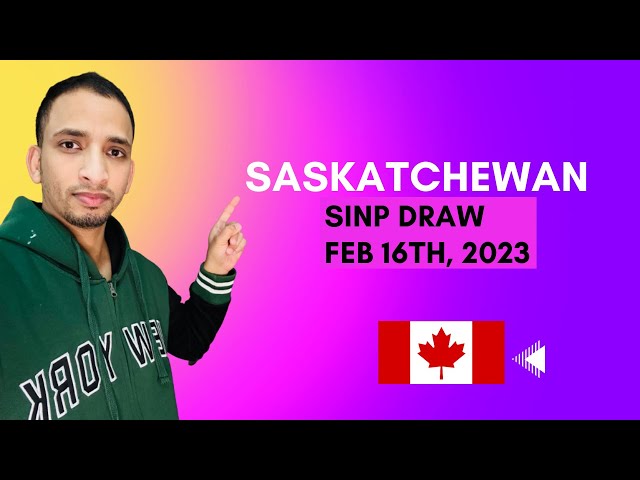 Latest SINP draw August 2022 | Saskatchewan PNP latest draw - YouTube