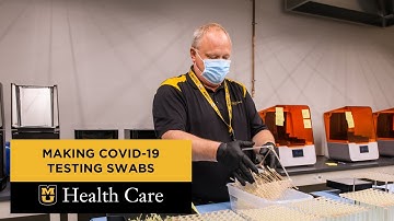In the Fight to Contain COVID-19, MU Makes its Own Testing Swabs