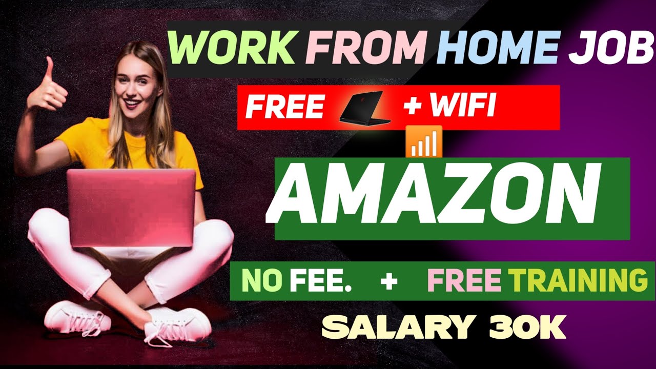 Amazon work from home Job | High paying WFH - YouTube