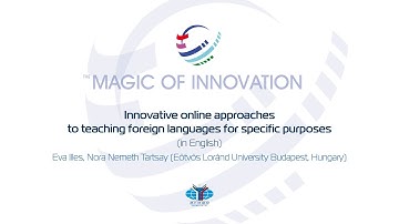 24.04.21 Innovative online approaches to teaching foreign languages for specific purposes