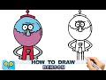 How To Draw Benson Regular Show 