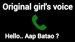 Hello.. Aap Batao ? Original girl's voice prank hindi #call #girlvoiceprank @originalgirlsoundhub  screenshot 2