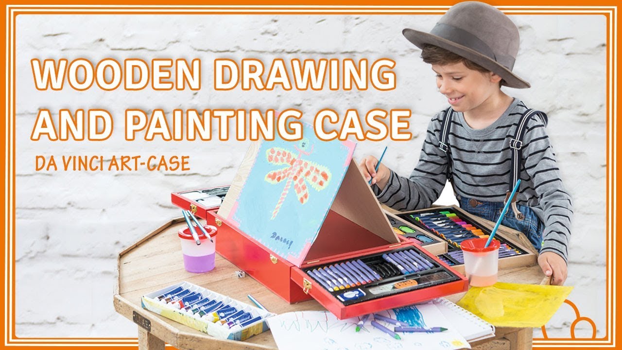 <b>Набор для рисования</b>, деревянный Da Vinci Art-case