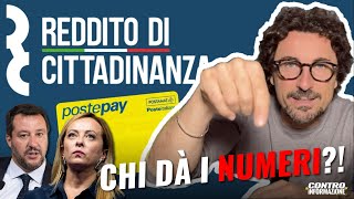 REDDITO DI CITTADINANZA: TUTTI I NUMERI VERI CHE SMASCHERANO I DETRATTORI!