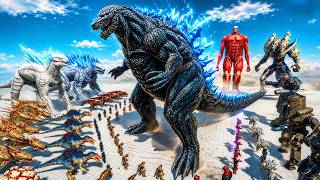 What Can Kill GODZILLA EARTH? The Ultimate Strength Test | Animal Revolt Battle Simulator screenshot 4
