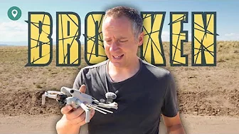 We CRASHED the Drone (It Didn’t Survive)