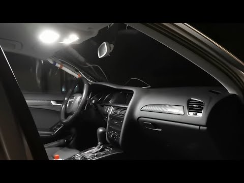 Audi A4 B8 - How to upgrade all the interior lights to LED bulbs