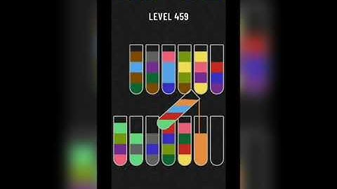 Water sort puzzle level 459