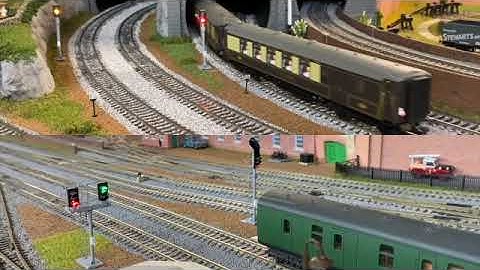 Colour Light Signals at Tidford Junction