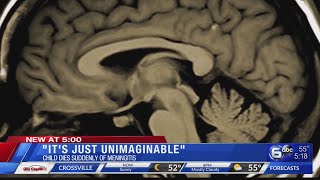 Tennessee child dies suddenly of Meningitis