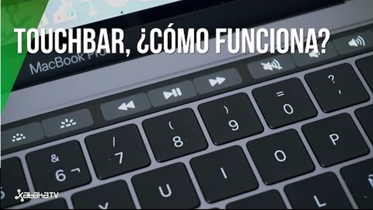 Así funciona la TouchBar del nuevo MacBook Pro, merece la pena YouTube