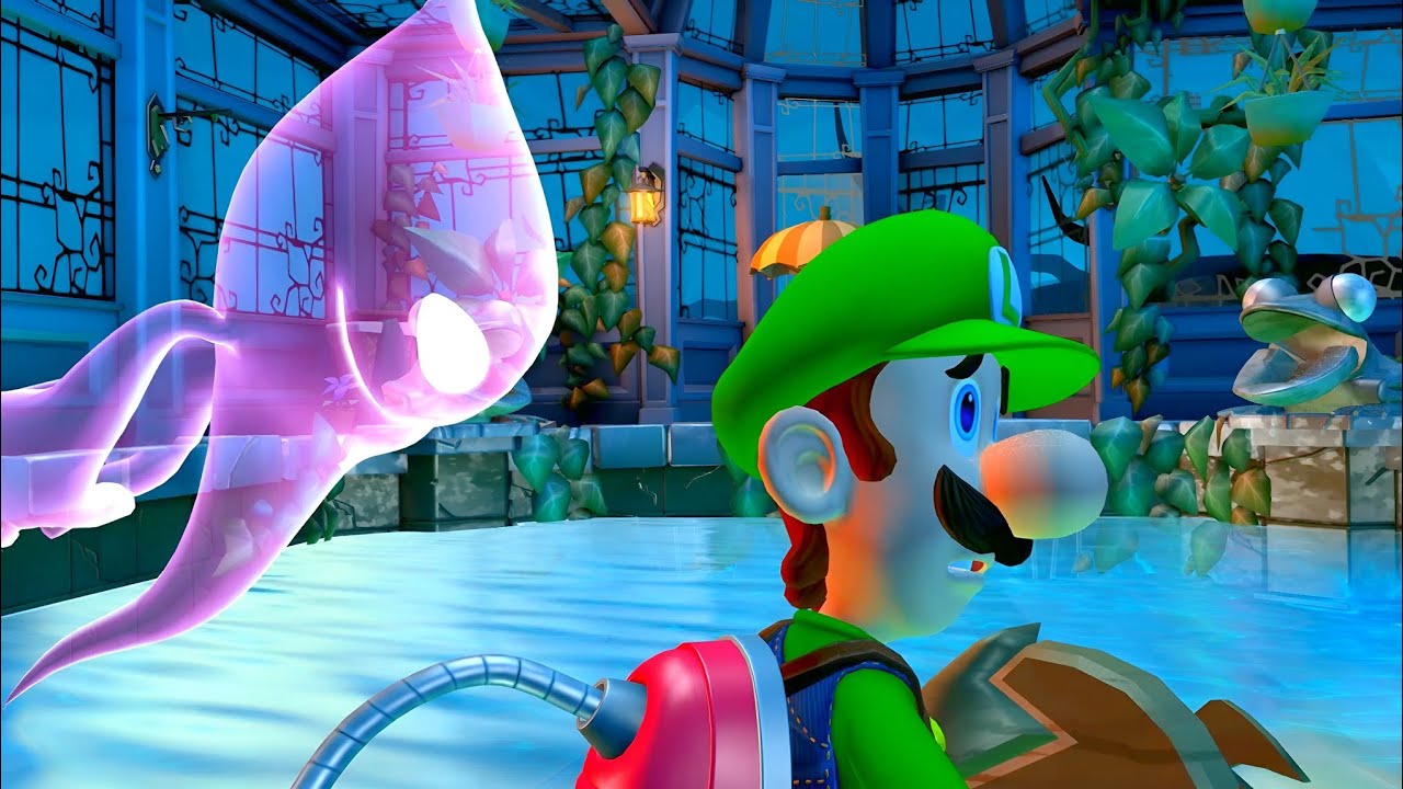 Luigi’s Mansion 2 👻 – Haunted Towers Walkthrough #4 | Pool Party 💦🌙