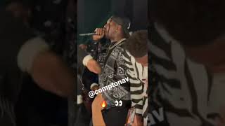 Compton Av Slidin on stage‼️🔥 #bts #behindthescenes #rap #live