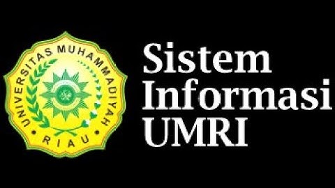 Selamat Datang Mahasiswa Baru Program Studi Sistem Informasi UMRI