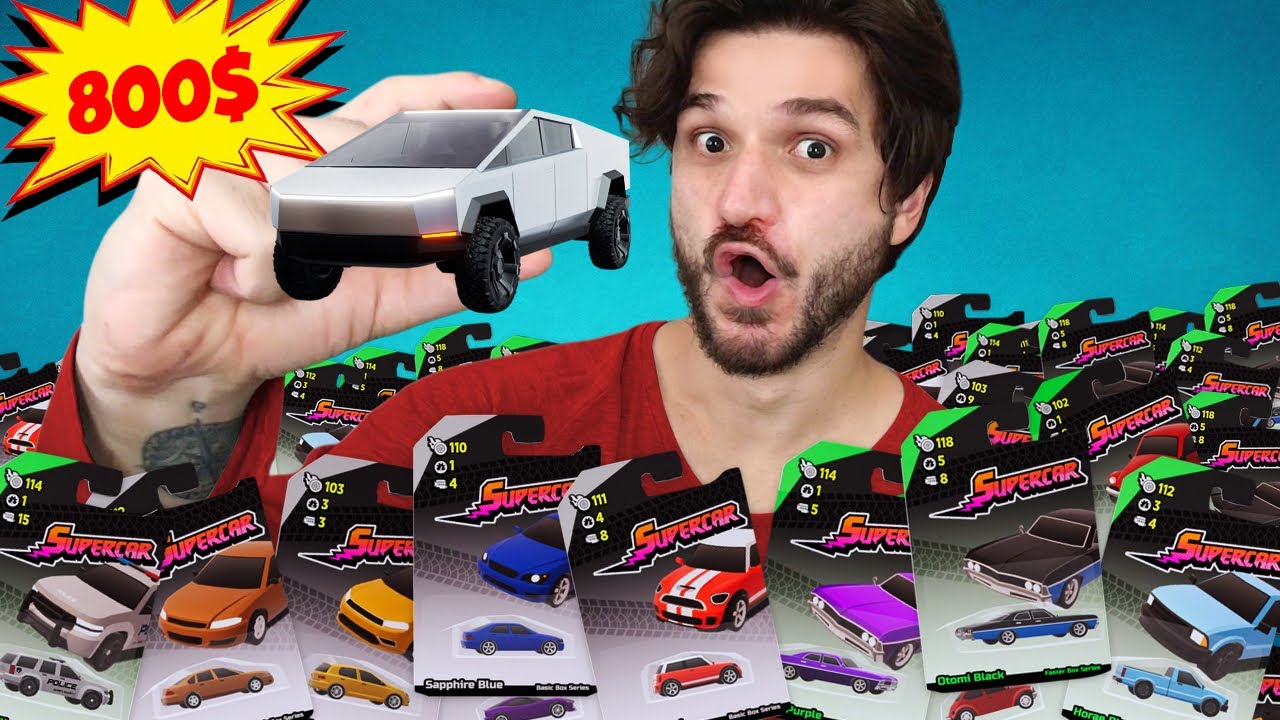 ABRI VÁRIOS PACOTES DE CARRINHOS DE BRINQUEDO E ACHEI UM RARO DE 800 REAIS!