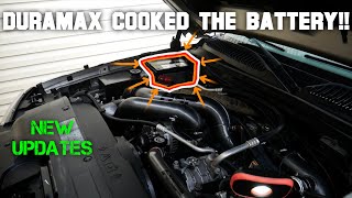 DURAMAX BATTERY TESTING AND REPLACEMENT - MANY MORE THINGS NEED FIXED