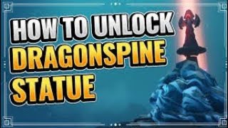 How to Activate Dragonspine Statue of Seven | and How to Survive Cold | GENSHIN IMPACT GAMEPLAY