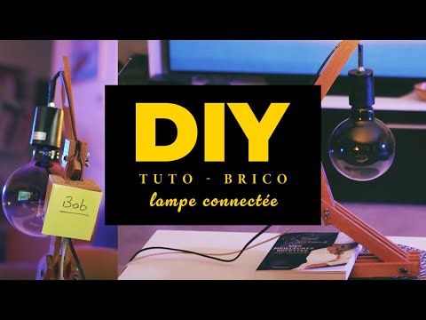 On se lance dans la domotique maison ! Comment fabriquer une lampe en bois connectée ?