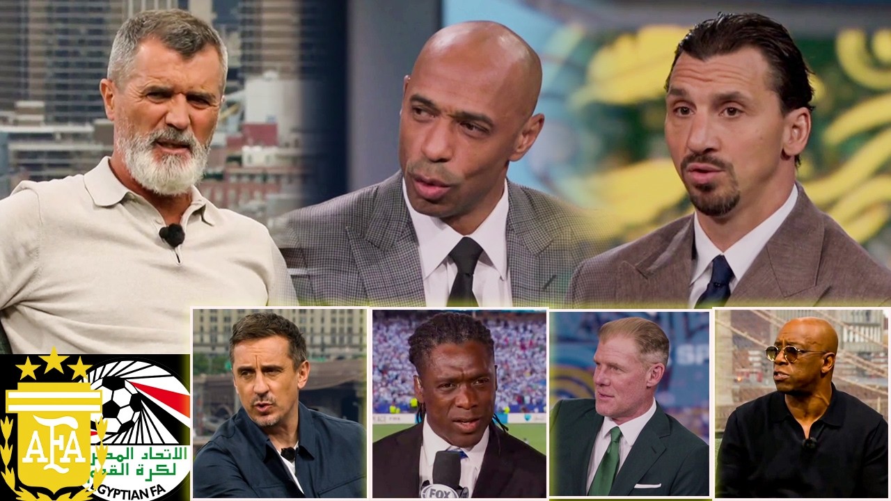 Thierry Henry, Zlatan, Ian Wright & Neville reacts to Argentina & Messi through to Quarter Final 🔥