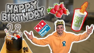 BIRTHDAY CHEAT DAY | Eating Anything I Want For 24 HOURS